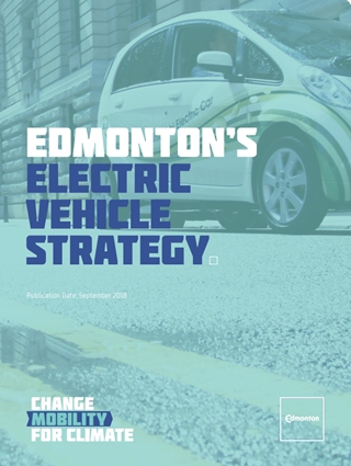 Edmonton Electric Vehicle promotion poster